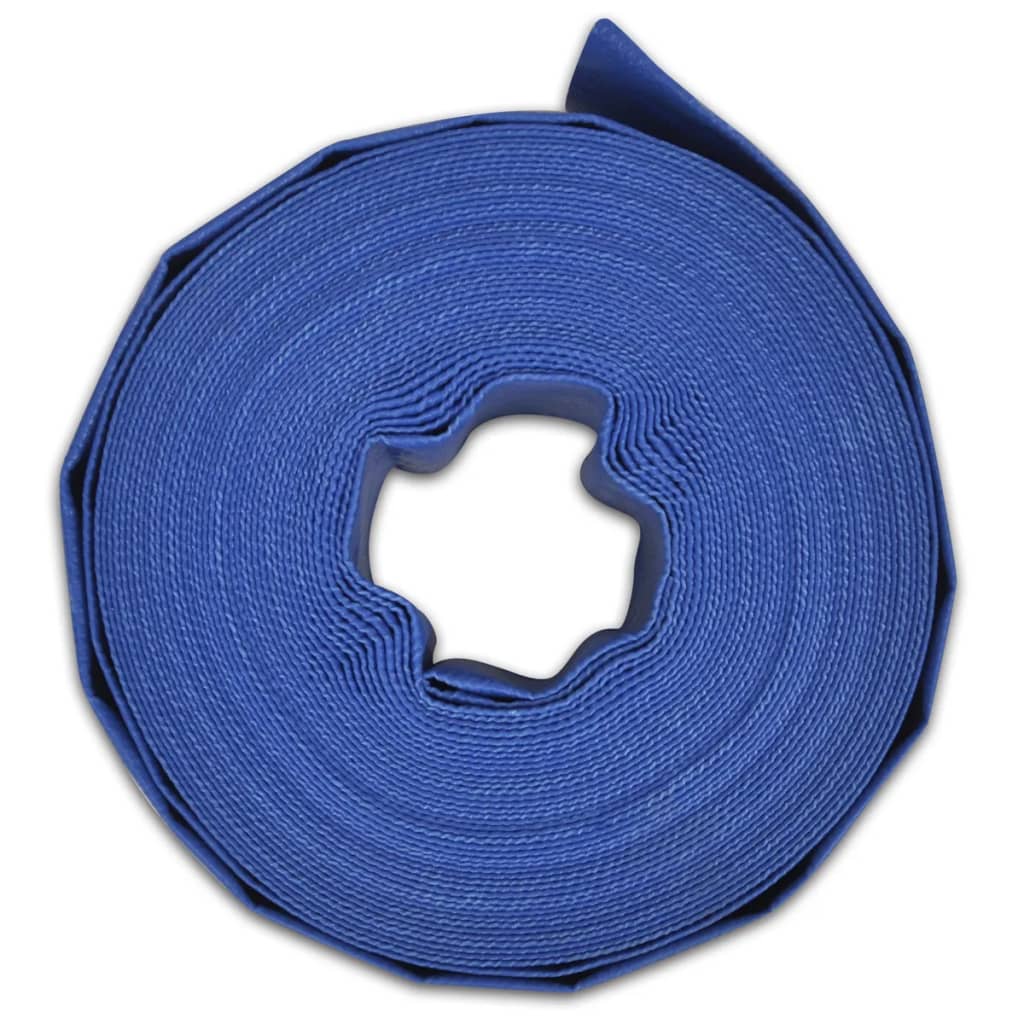 Berkfield Flat Hose 25 m 3" PVC