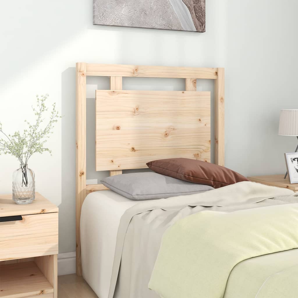 Berkfield Bed Headboard 80.5x4x100 cm Solid Pine Wood