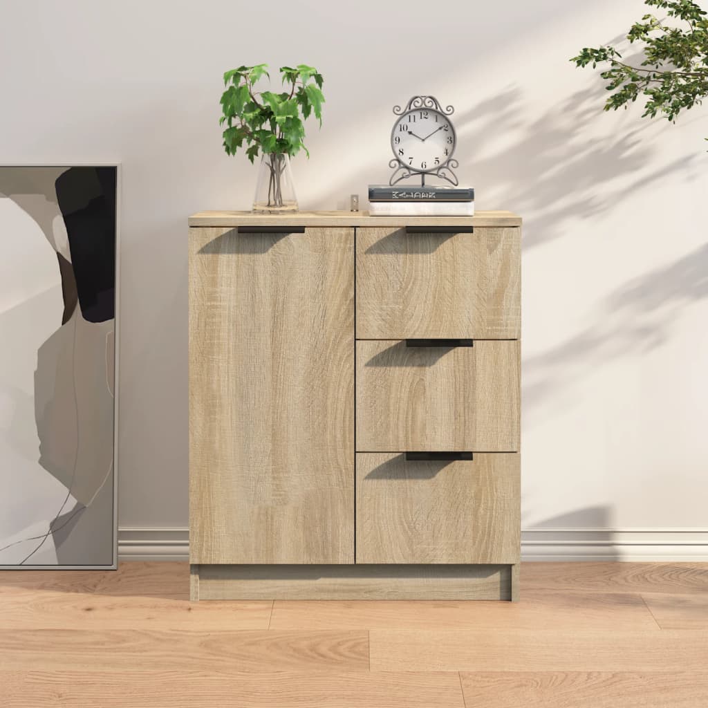 Berkfield Sideboard Sonoma Oak Engineered Wood