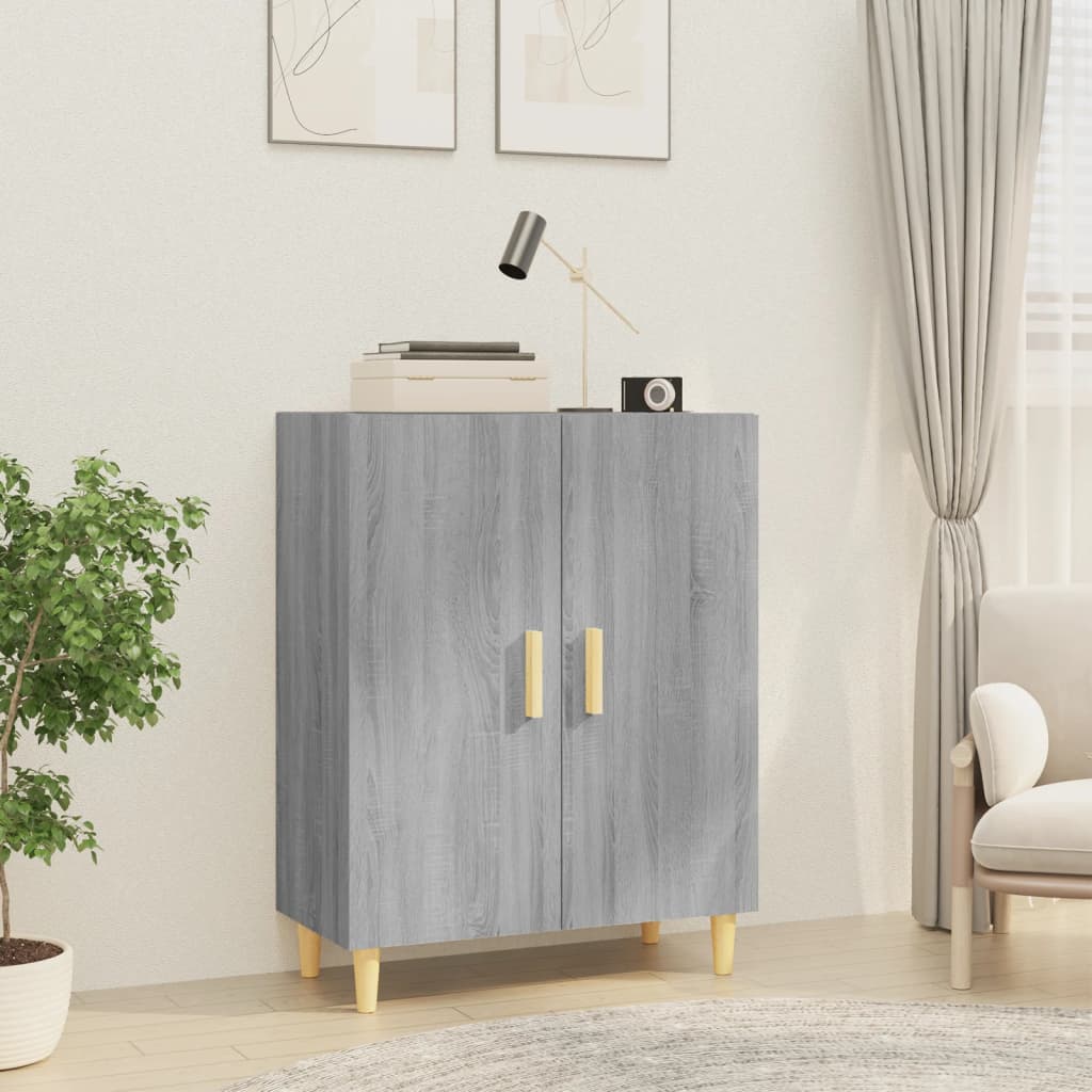Berkfield Sideboard Grey Sonoma 70x34x90 cm Engineered Wood