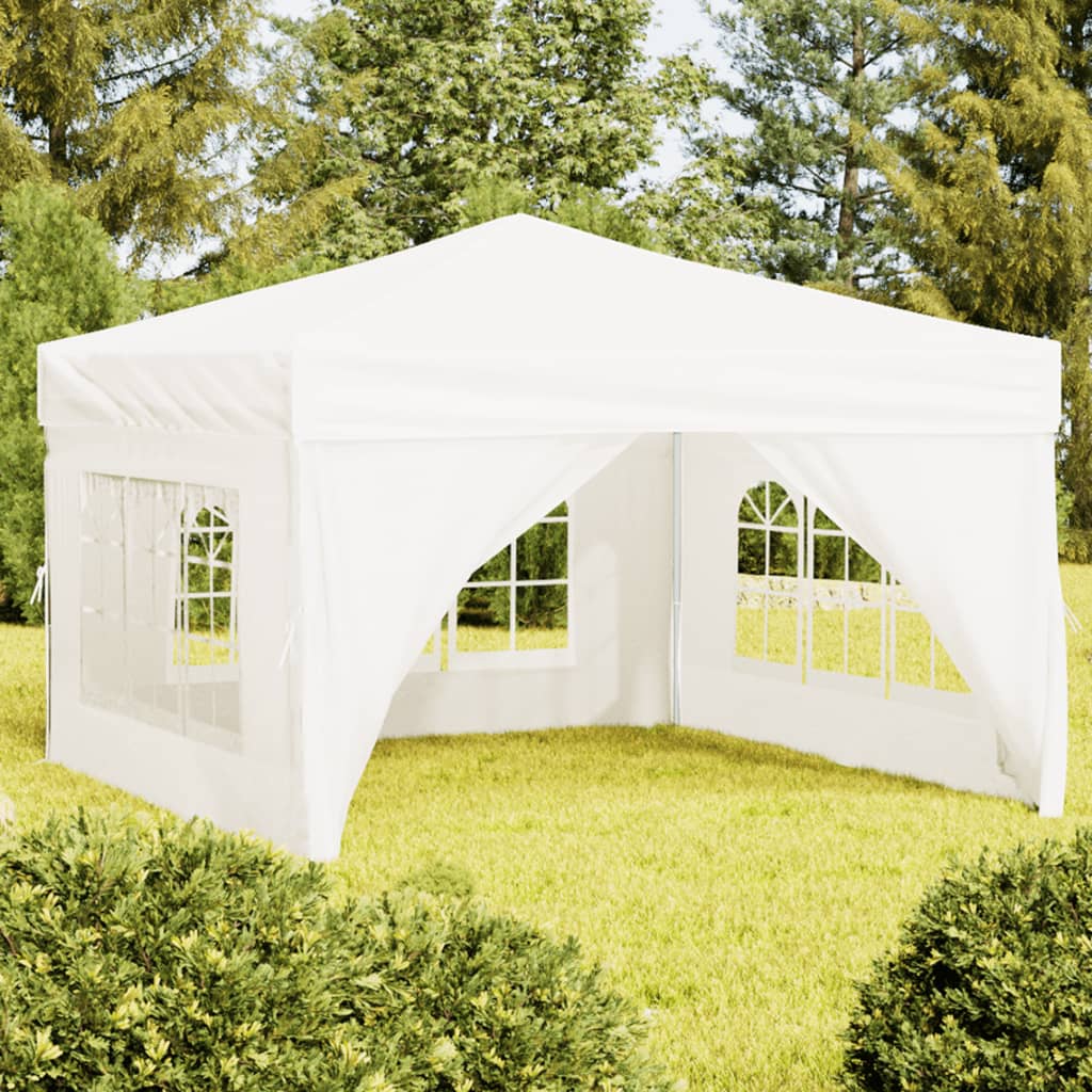 tent 3mx3m Berkfield Folding Party Tent with Sidewalls White 3x3 m – Berkfield Home