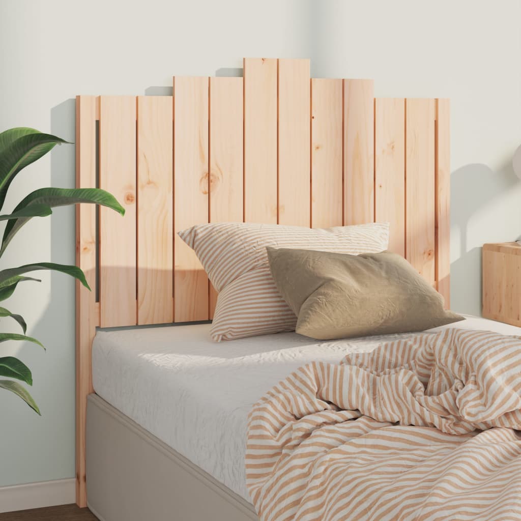 Berkfield Bed Headboard 106x4x110 cm Solid Wood Pine