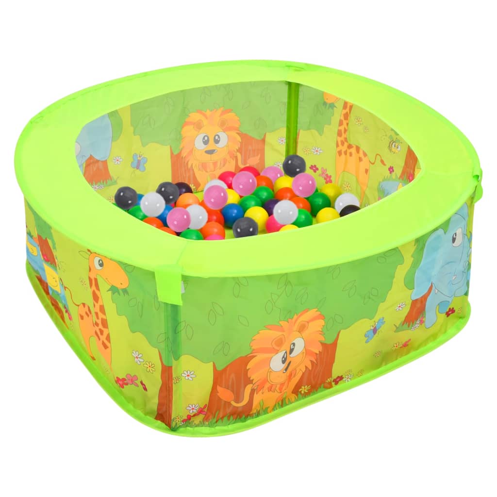 Berkfield Ball Pool with 300 Balls for Kids 75x75x32 cm
