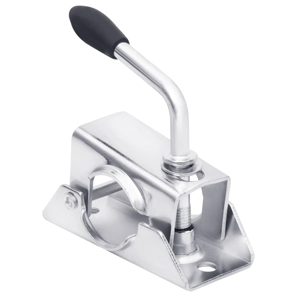 Berkfield Jockey Wheel Clamp 13.5x6.5x14 cm Galvanised Steel