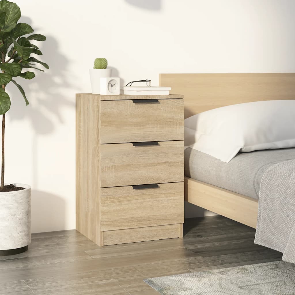 Berkfield Bedside Cabinet Sonoma Oak 40x36x65 cm