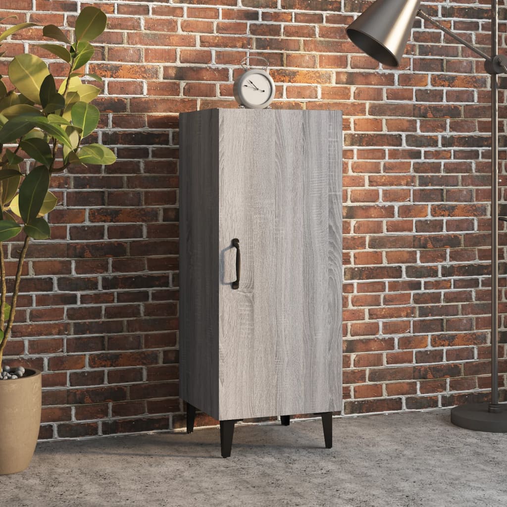 Berkfield Sideboard Grey Sonoma 34.5x34x90 cm Engineered Wood