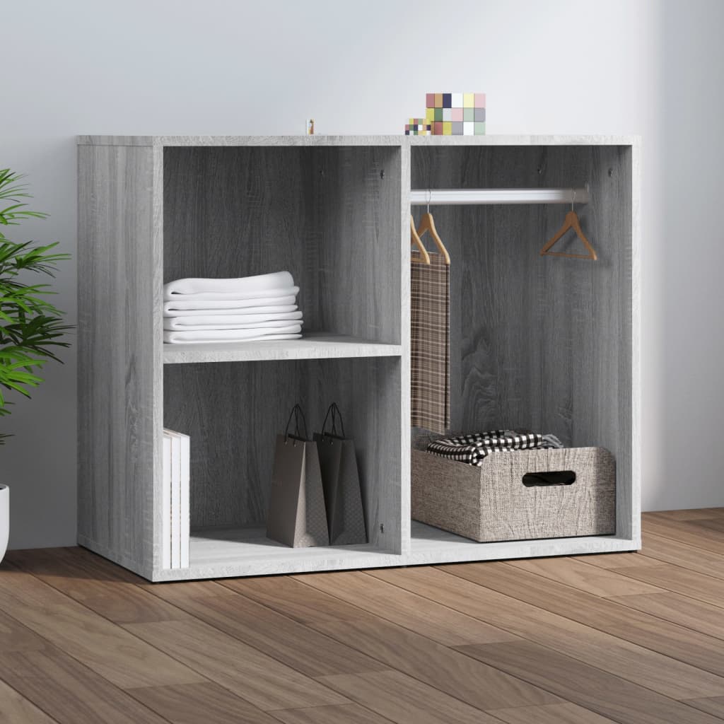 Berkfield Dressing Cabinet Grey Sonoma 80x40x65 cm Engineered Wood
