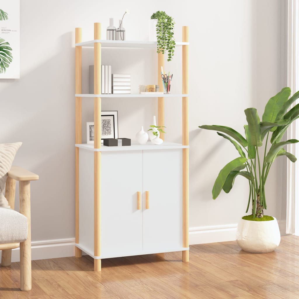 Berkfield Highboard White 60x40x141 cm Engineered Wood