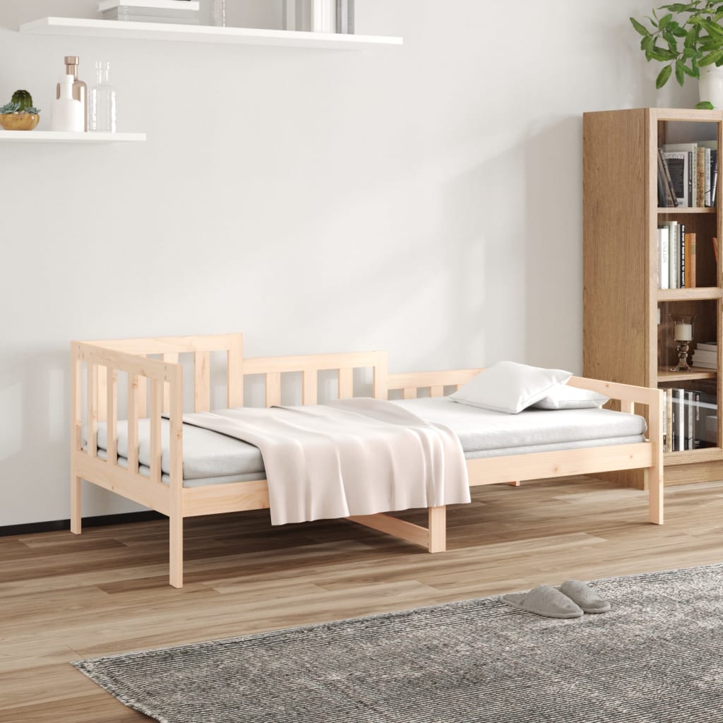 Berkfield Day Bed 90x190 cm Solid Wood Pine