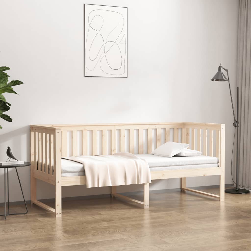 Berkfield Day Bed 80x200 cm Solid Wood Pine