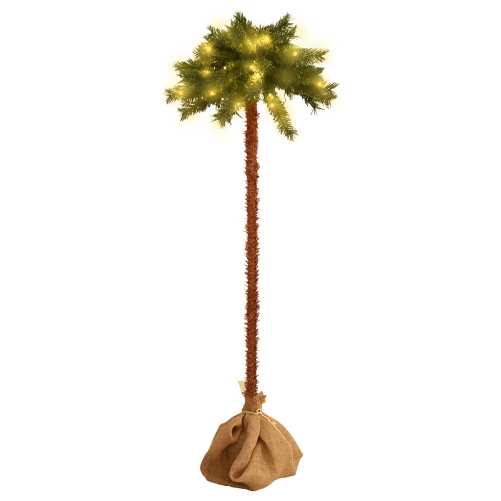 Berkfield Artificial Palm Tree with LEDs 150 cm