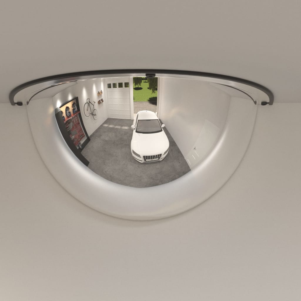 Berkfield Half Domed Traffic Mirrors 2 pcs �_�”�_60 cm Acrylic