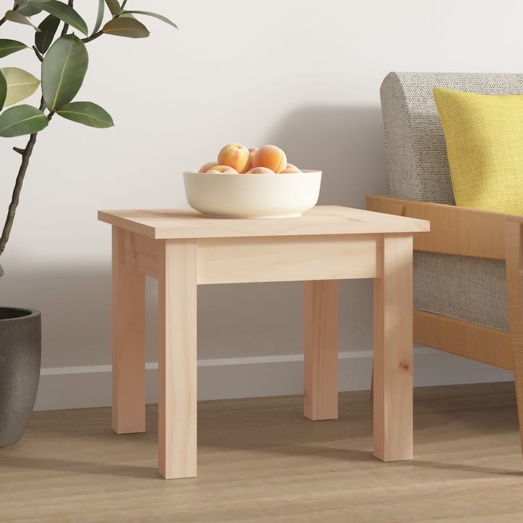 Berkfield Coffee Table 35x35x30 cm Solid Wood Pine