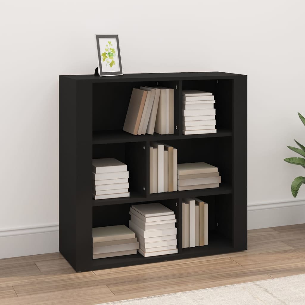 Berkfield Sideboard Black 80x30x80 cm Engineered Wood