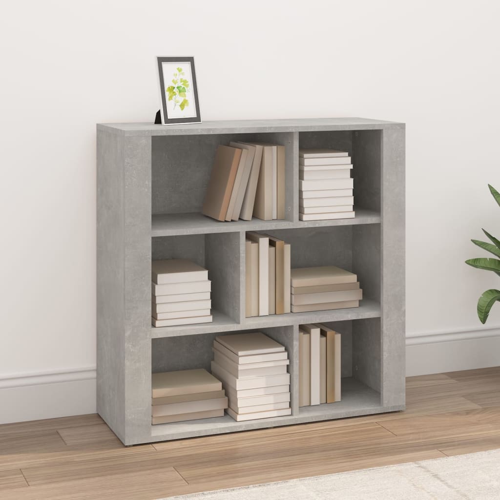 Berkfield Sideboard Concrete Grey 80x30x80 cm Engineered Wood