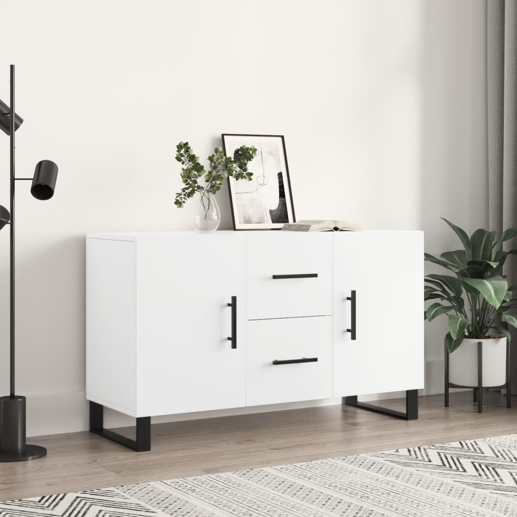 Berkfield Sideboard White 100x36x60 cm Engineered Wood