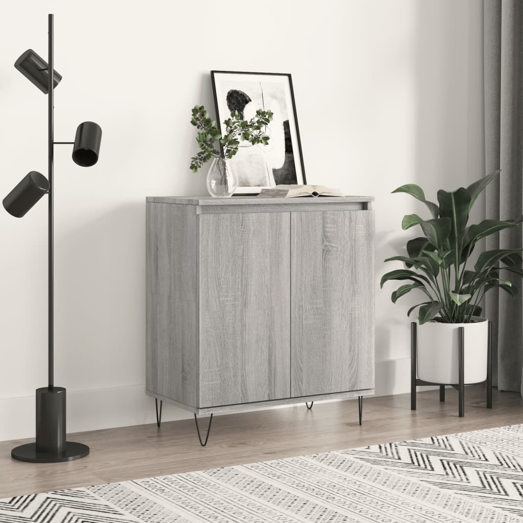 Berkfield Sideboard Grey Sonoma 60x35x70 cm Engineered Wood