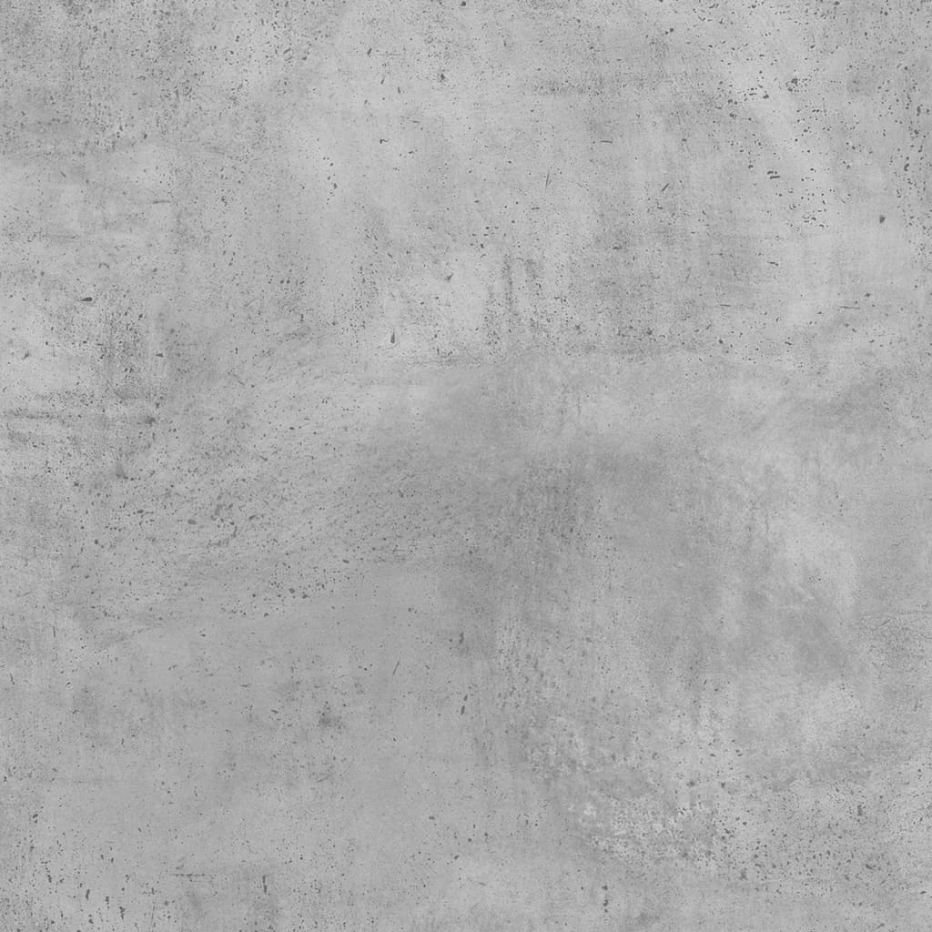 Berkfield Wall Mounted Cabinet Concrete Grey 69.5x34x90 cm