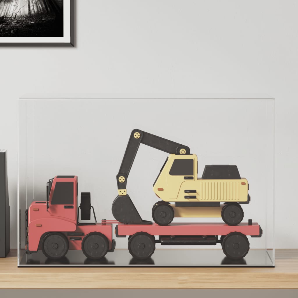 Berkfield Display Box Transparent 56x36x37 cm Acrylic