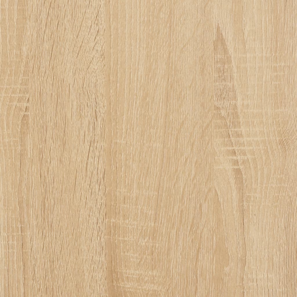 Berkfield Highboard Sonoma Oak 69.5x34x180 cm Engineered Wood