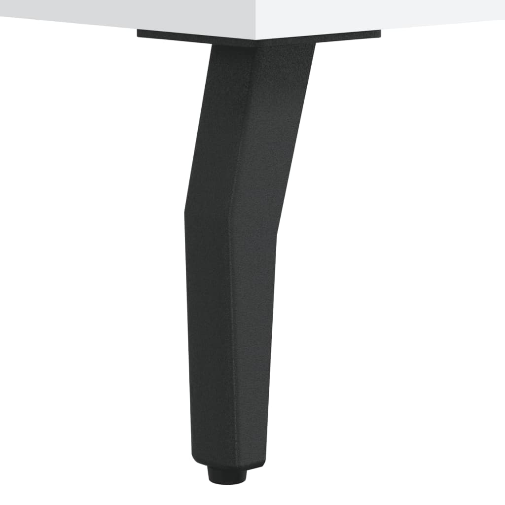 Berkfield Highboard White 34.5x34x180 cm Engineered Wood