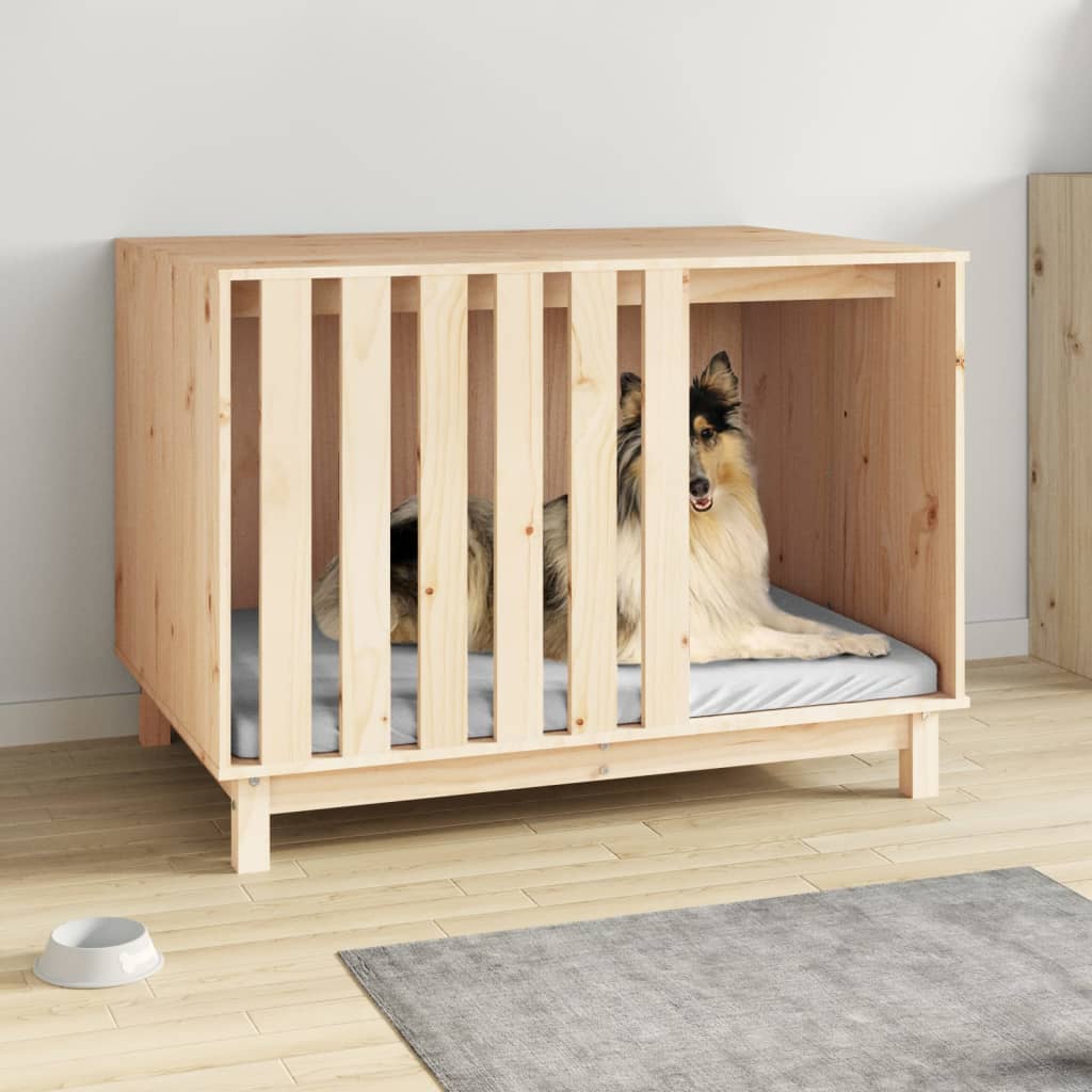 Berkfield Dog House 100x70x72 cm Solid Wood Pine