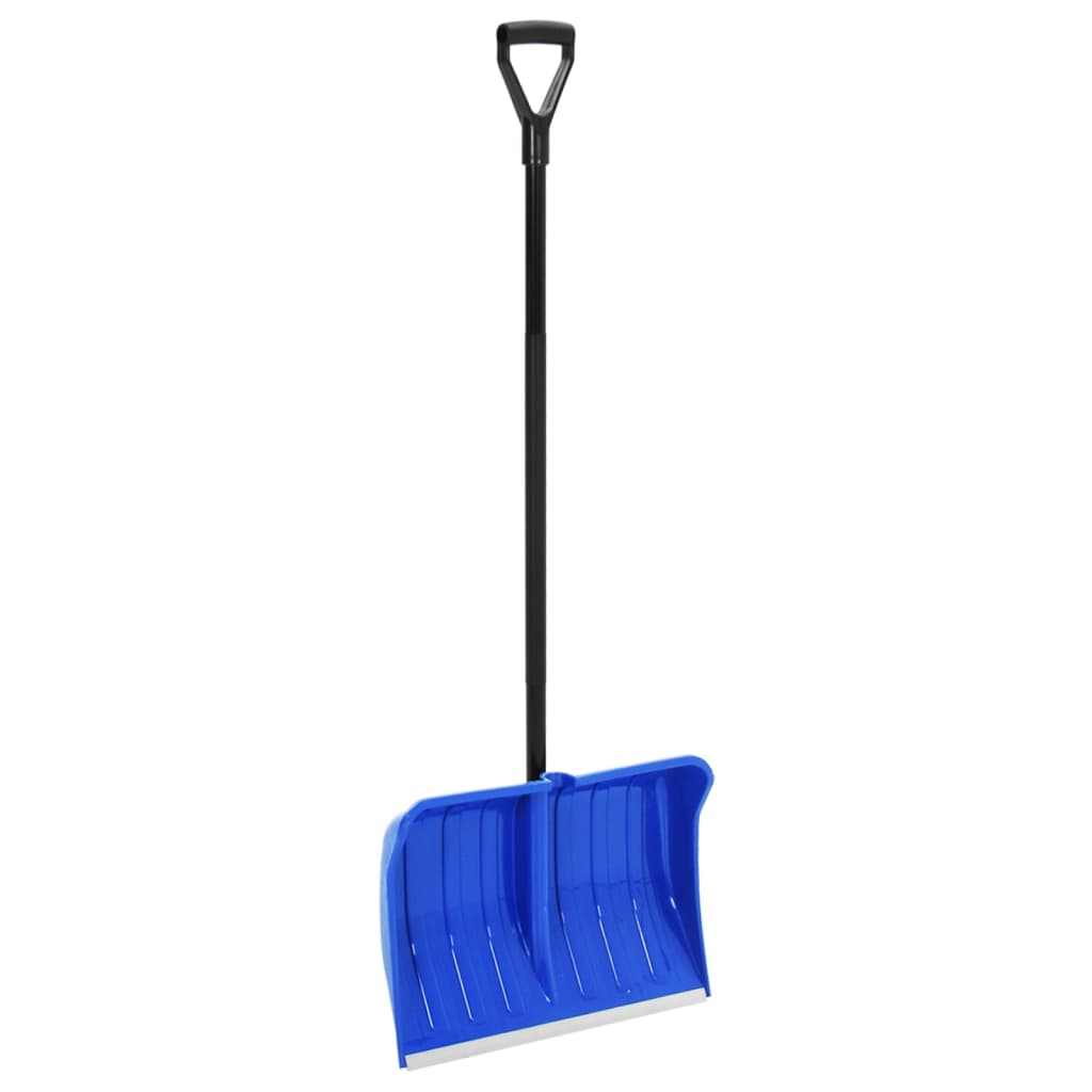 Berkfield Snow Shovel Blue 147 cm Metal