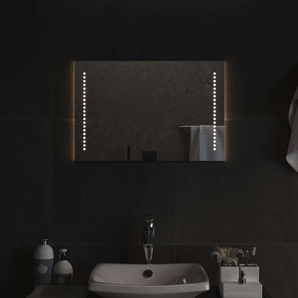Berkfield LED Bathroom Mirror 40x60 cm