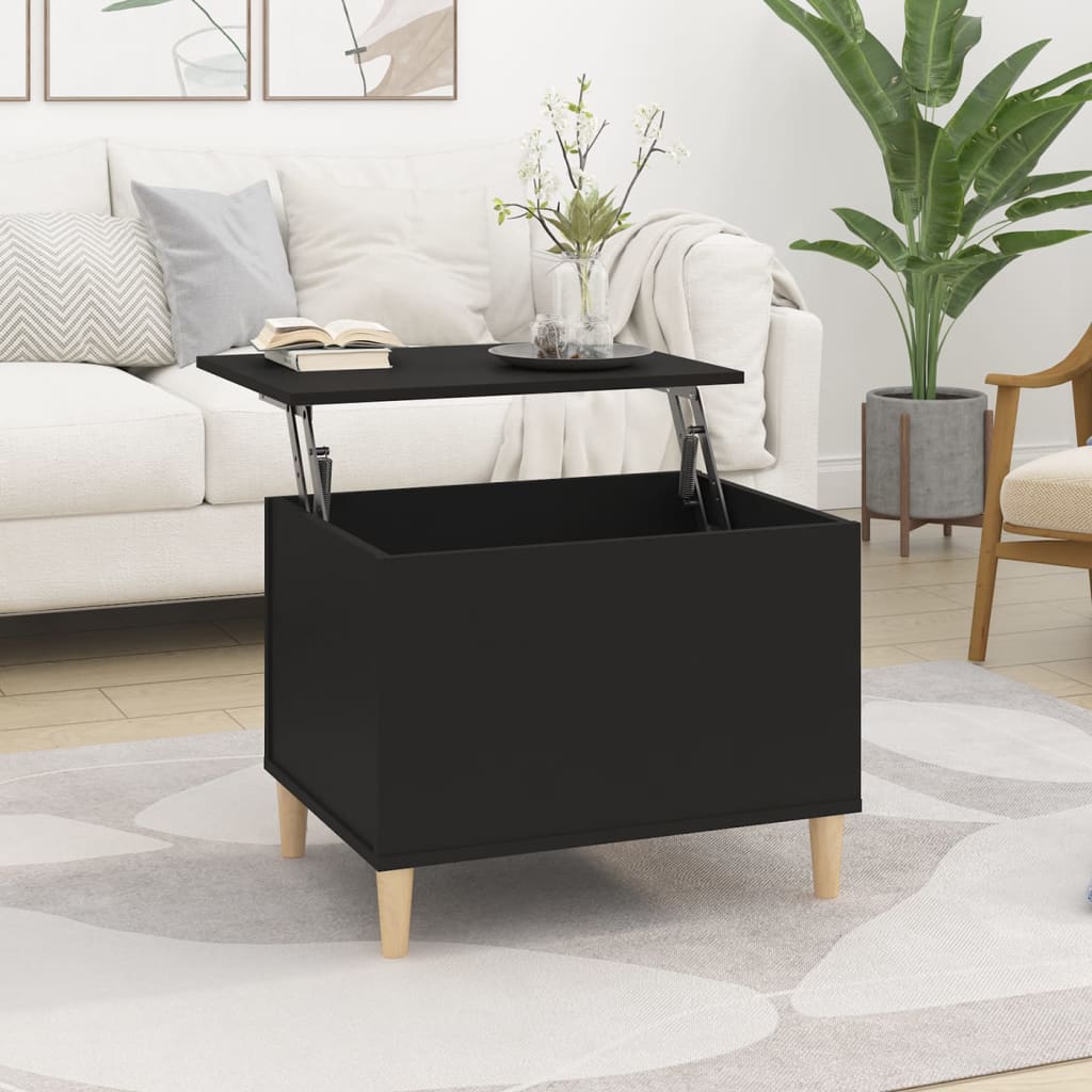 Berkfield Coffee Table Black 60x44.5x45 cm Engineered Wood