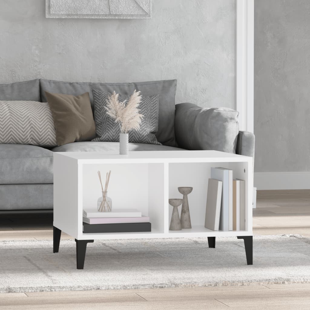 Berkfield Coffee Table White 60x50x36.5 cm Engineered Wood
