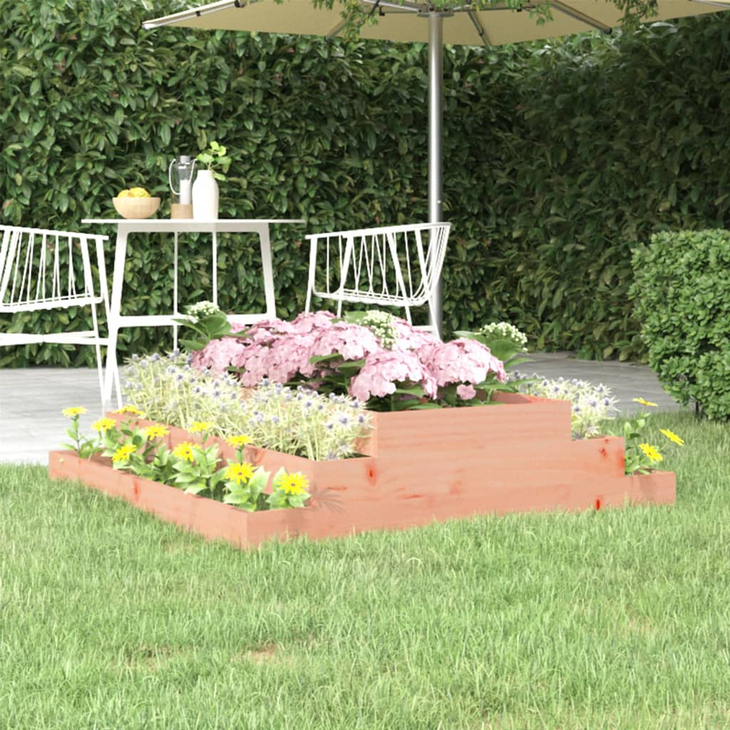 Berkfield Planter 110x110x27 cm Solid Wood Douglas