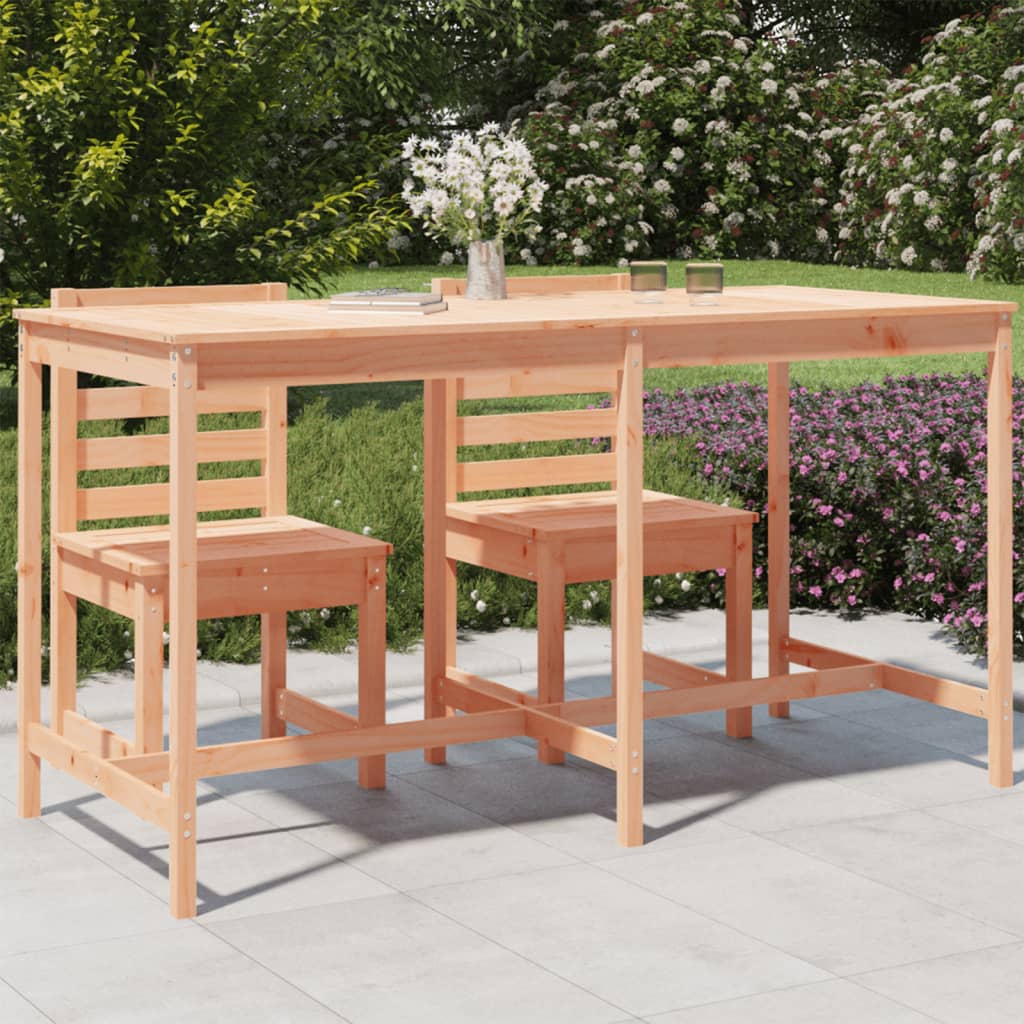 Berkfield Garden Table 203.5x90x110 cm Solid Wood Douglas