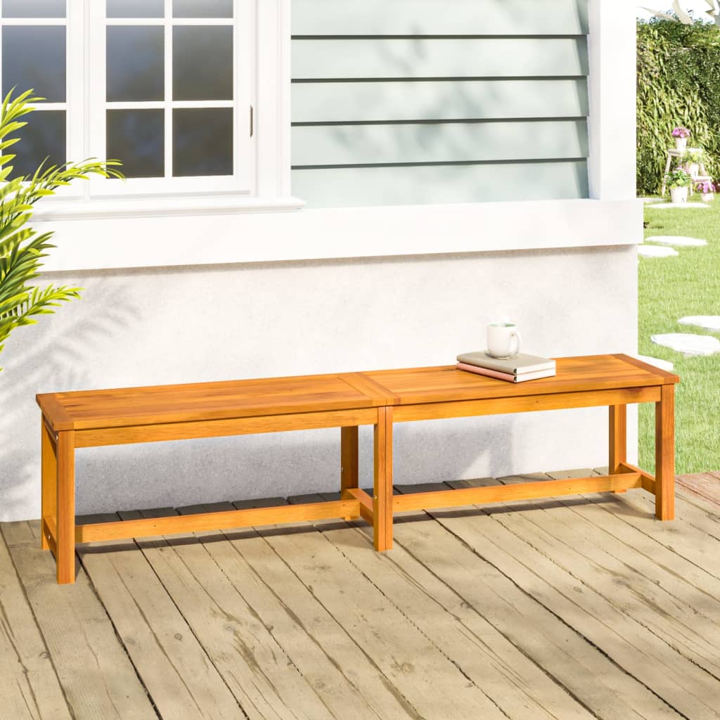 Berkfield Garden Bench 180x35x45 cm Solid Wood Acacia