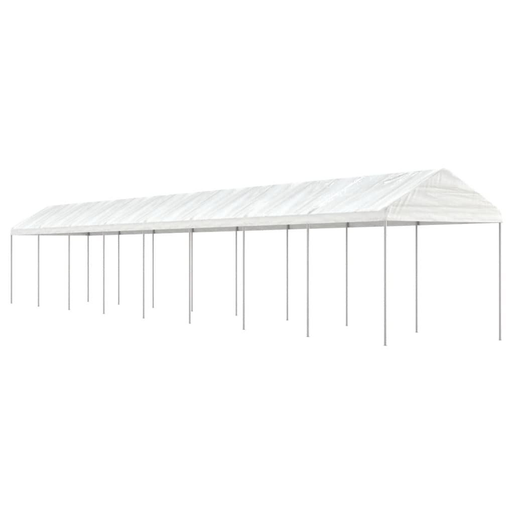 Berkfield Gazebo with Roof White 17.84x2.28x2.69 m Polyethylene