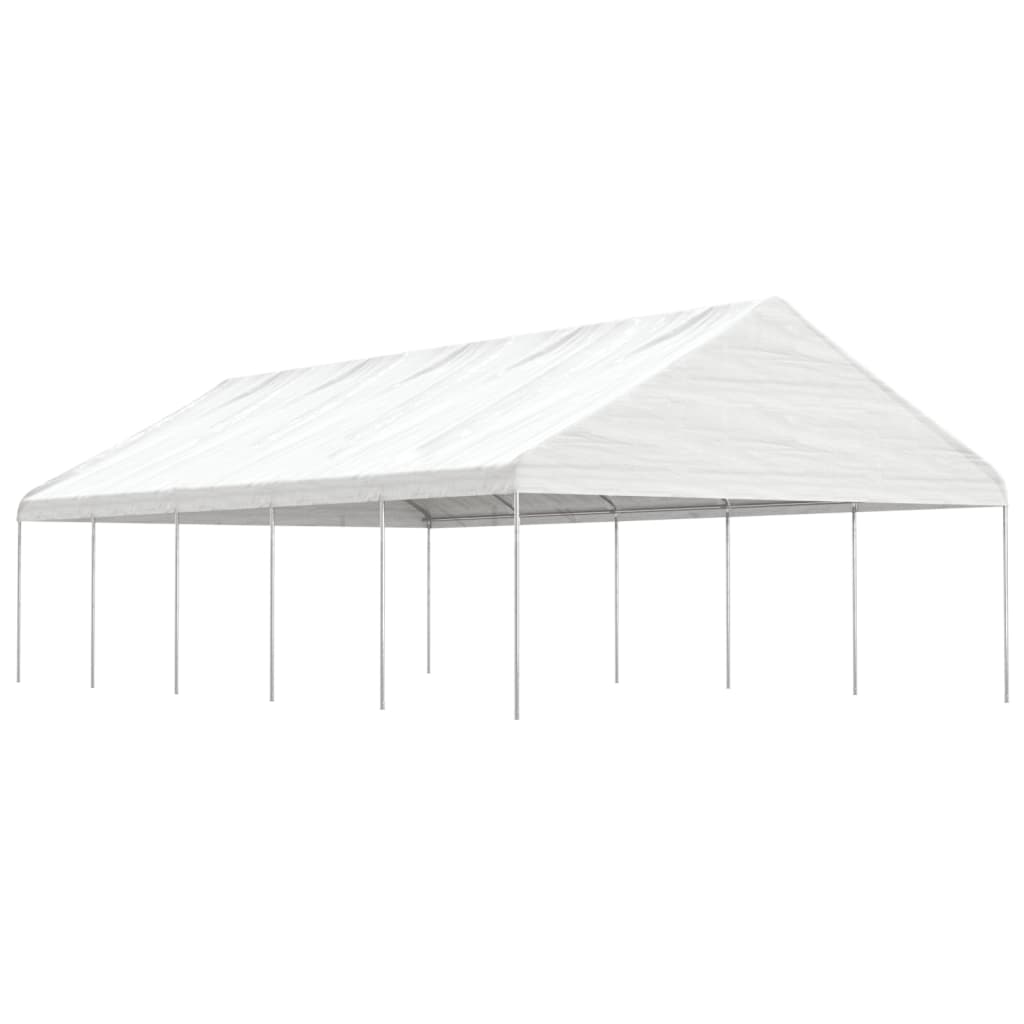Berkfield Gazebo with Roof White 11.15x5.88x3.75 m Polyethylene