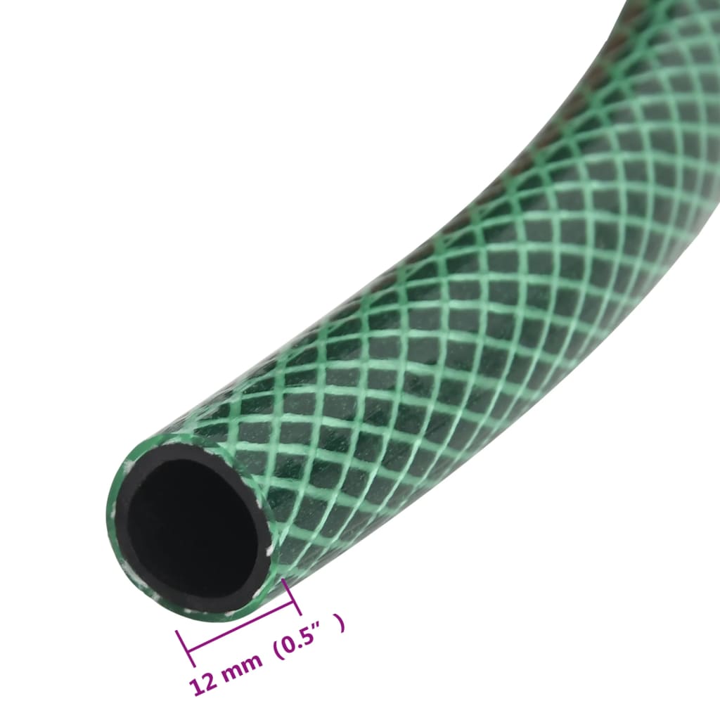 Berkfield Garden Hose Green 0.6" 30 m PVC