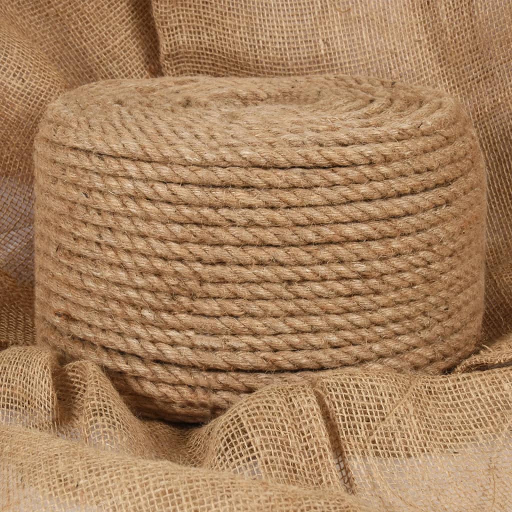 Berkfield Jute Rope 50 m Long 14 mm Thick