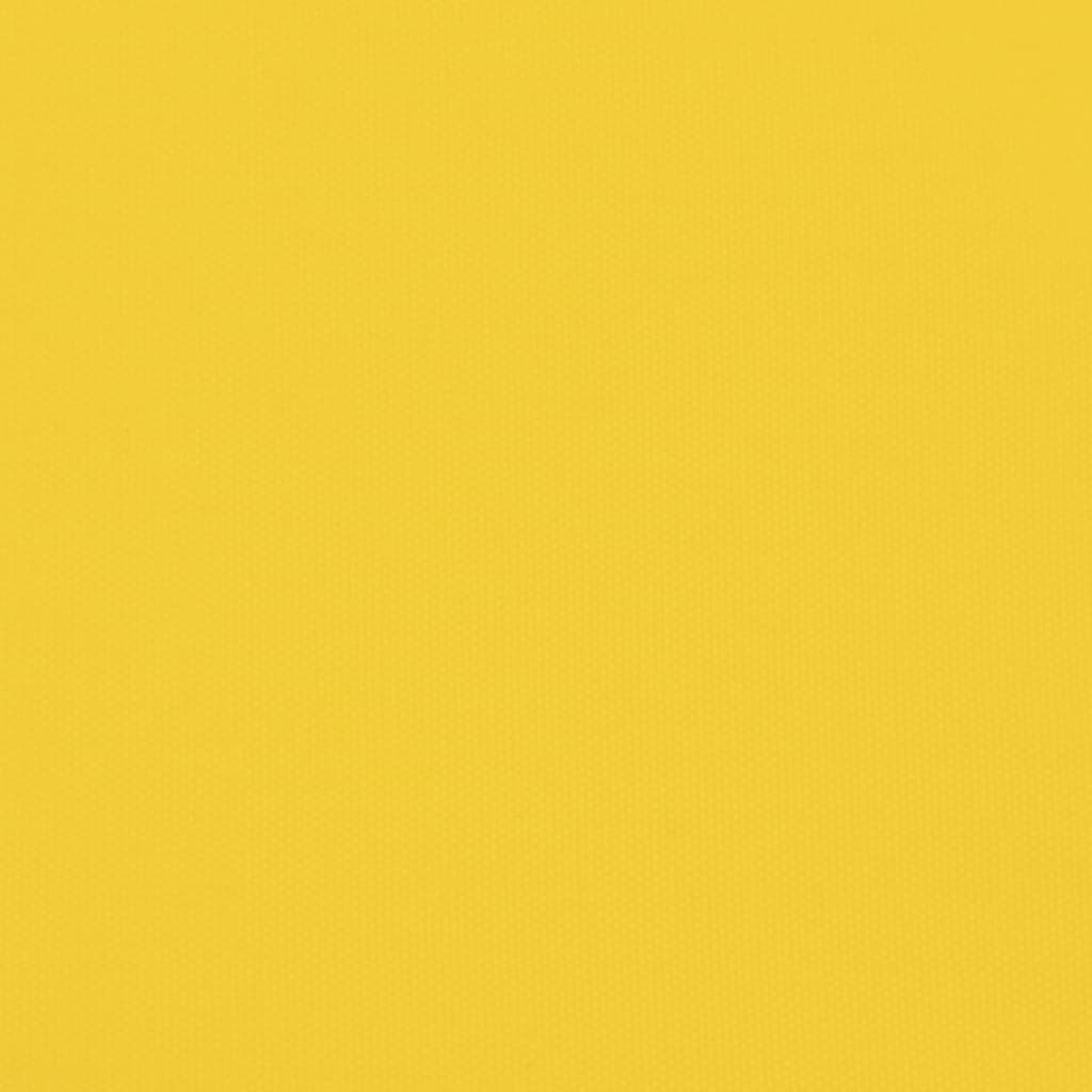 Berkfield Dog Bike Trailer Yellow Oxford Fabric and Iron