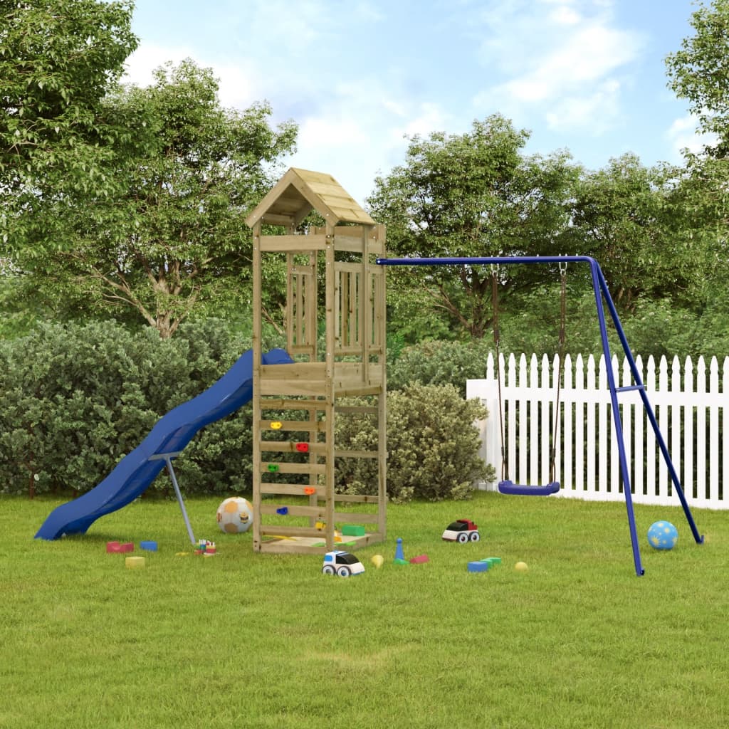 Berkfield Outdoor Playset Impregnated Wood Pine