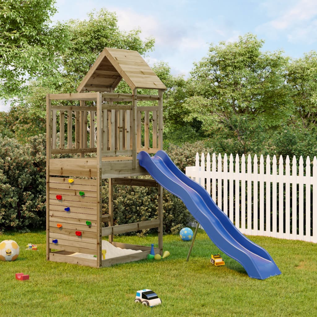 Berkfield Outdoor Playset Impregnated Wood Pine