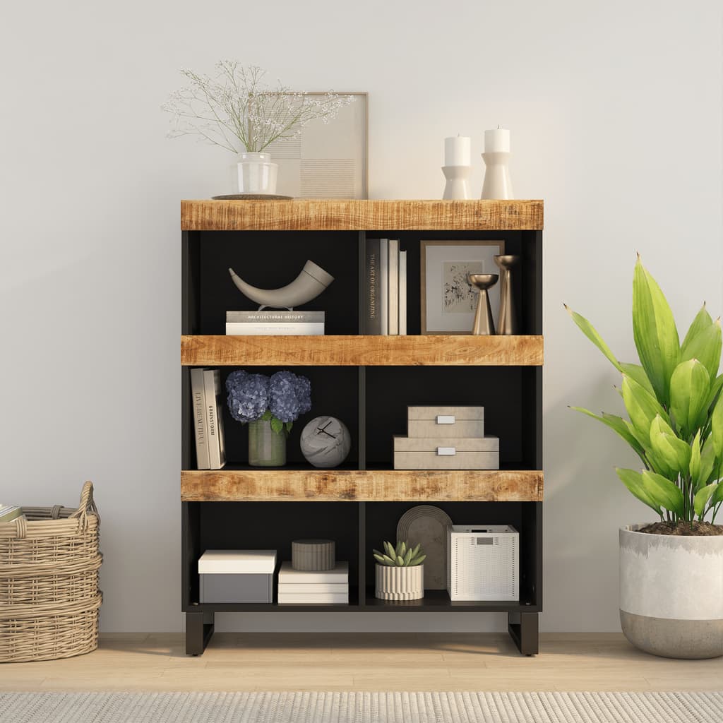 Berkfield Side Cabinet 85x33x107 cm Solid Wood Mango