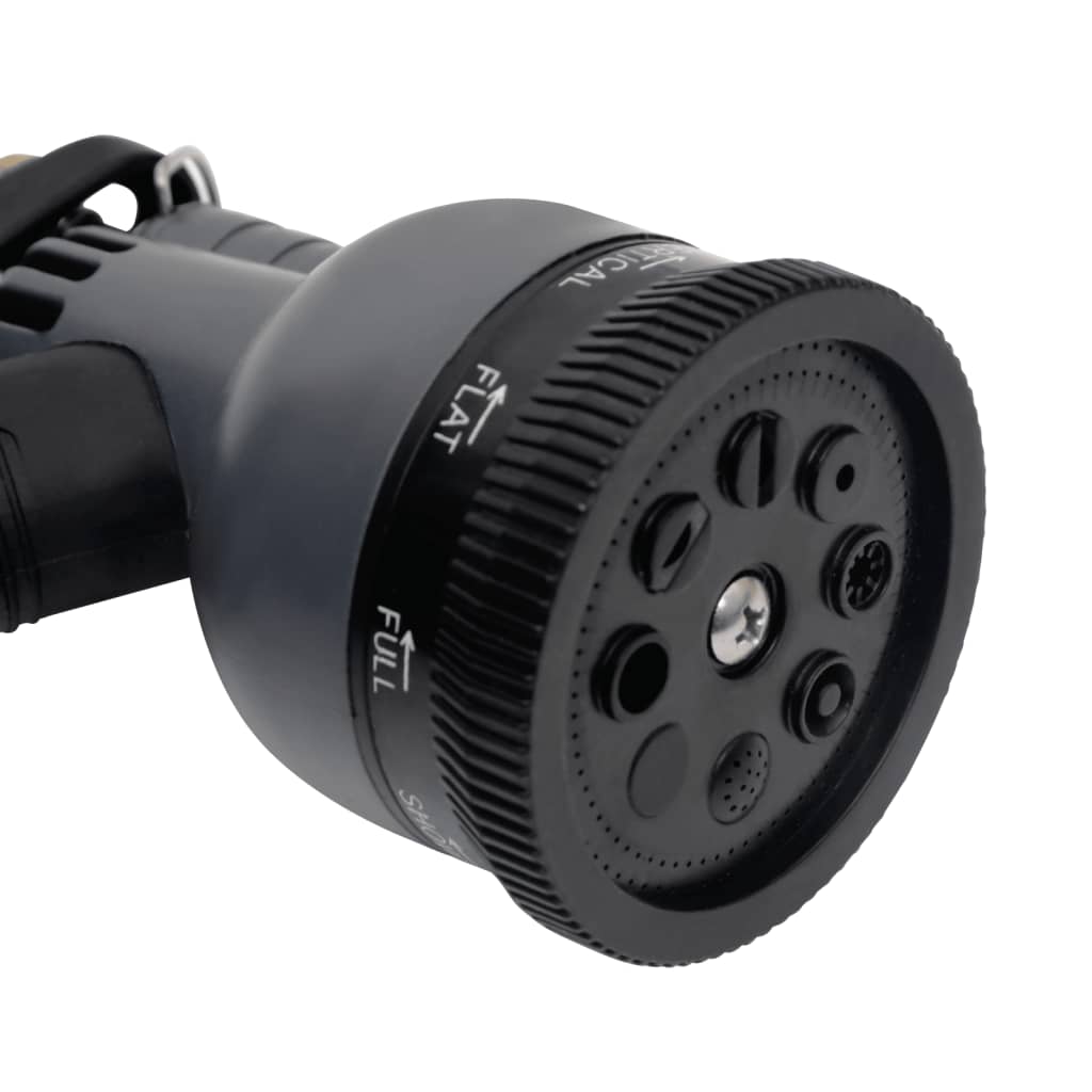 Berkfield Garden Hose with Spray Nozzle Silver 0.6" 15 m Stainless Steel