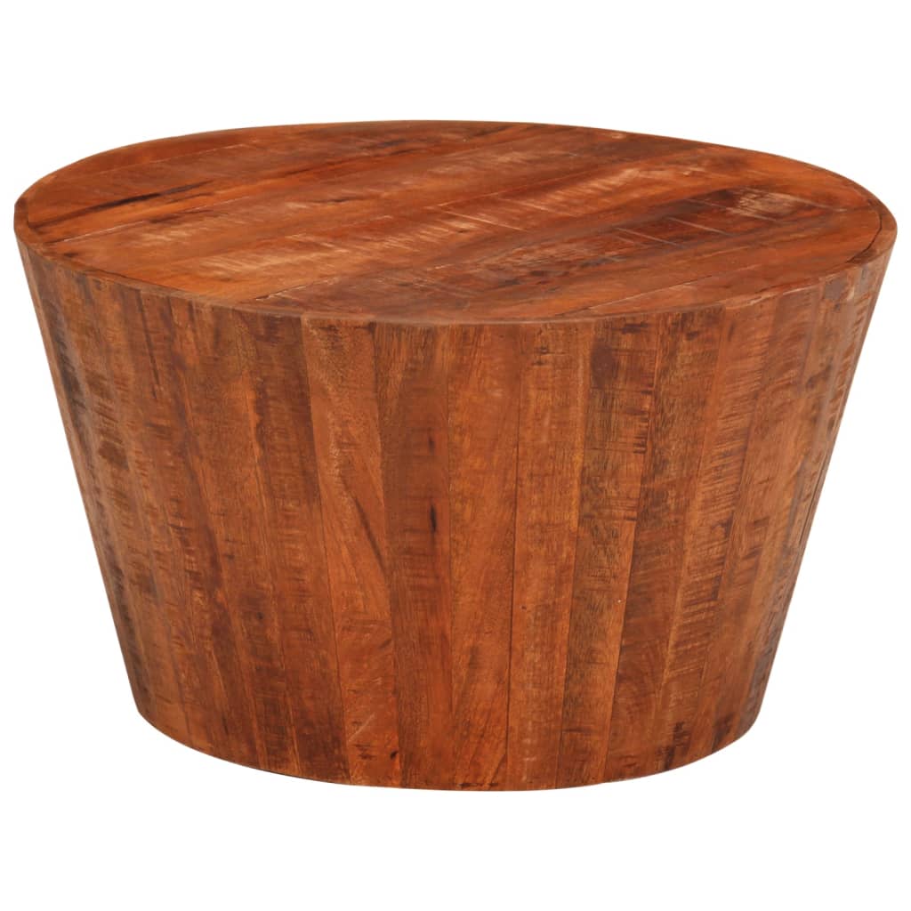 Berkfield Coffee Table �_�”�_ 52x30 cm Solid Rough Wood Mango