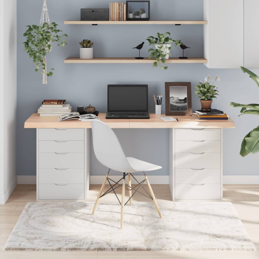 Berkfield Table Top 180x50x6 cm Untreated Solid Wood Oak