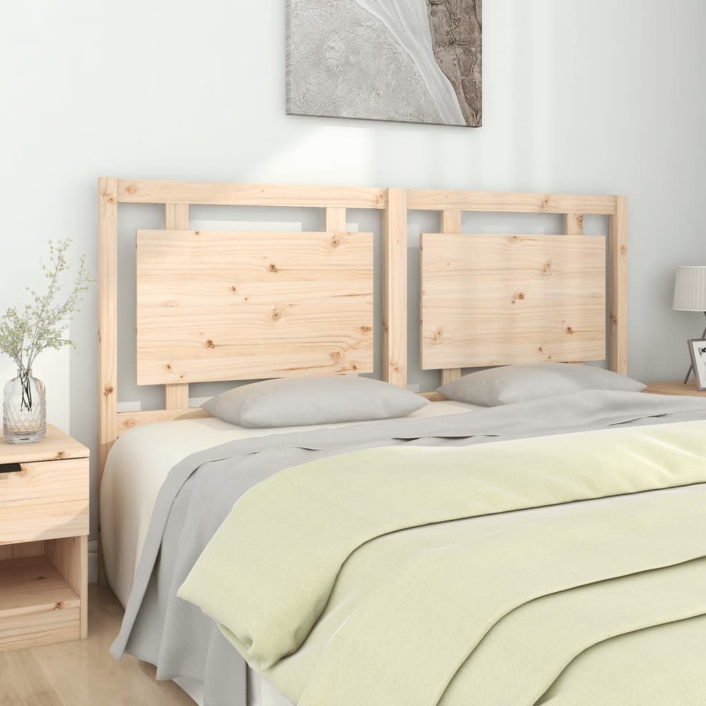 Berkfield Headboard 165.5x4x100 cm Solid Wood Pine