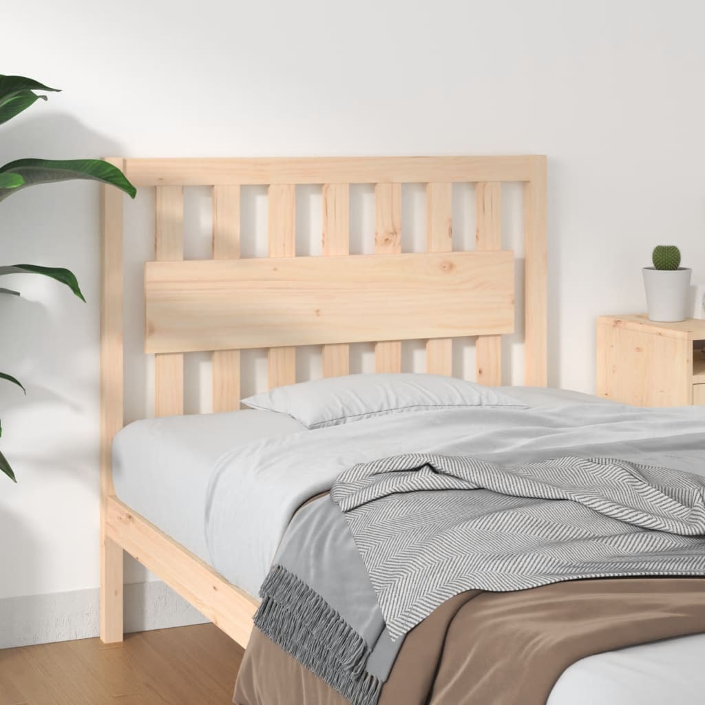 Berkfield Headboard 105.5x4x100 cm Solid Wood Pine