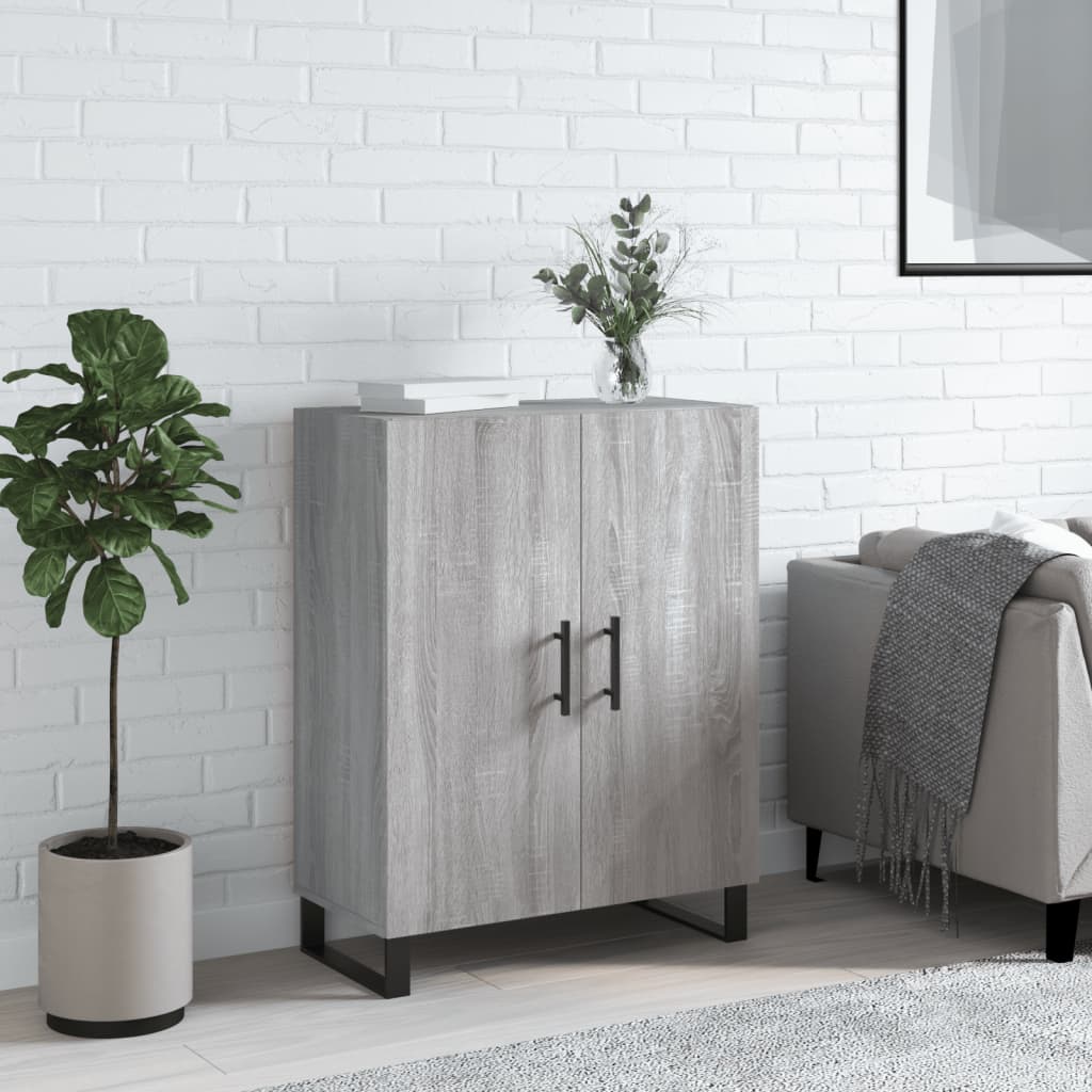 Berkfield Sideboard Grey Sonoma 69.5x34x90 cm Engineered Wood