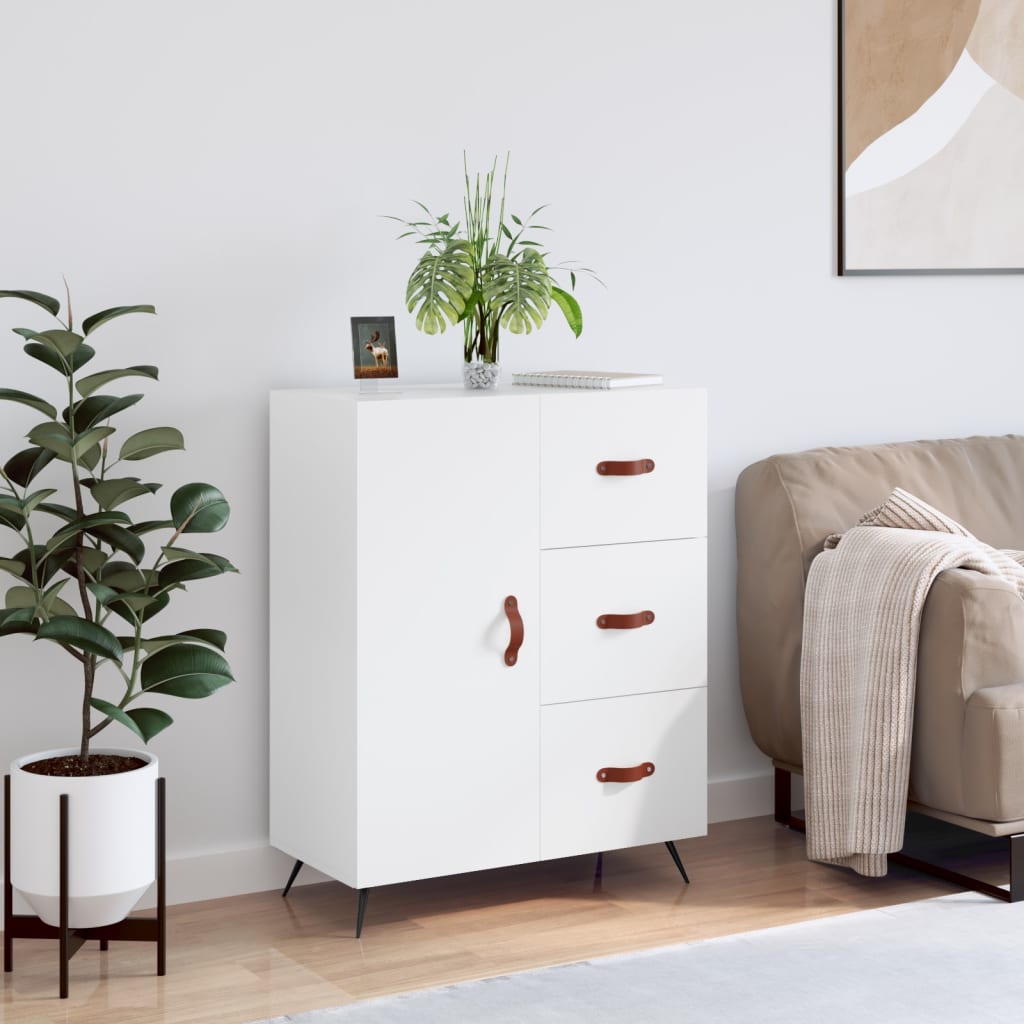 Berkfield Sideboard White 69.5x34x90 cm Engineered Wood