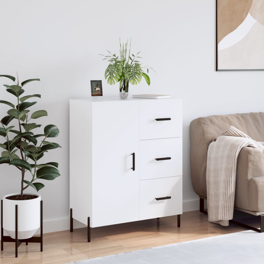 Berkfield Sideboard White 69.5x34x90 cm Engineered Wood