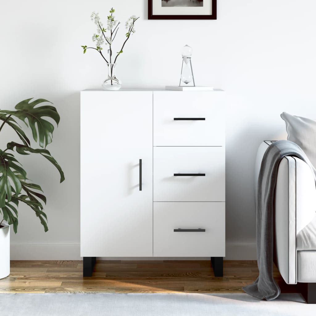 Berkfield Sideboard White 69.5x34x90 cm Engineered Wood